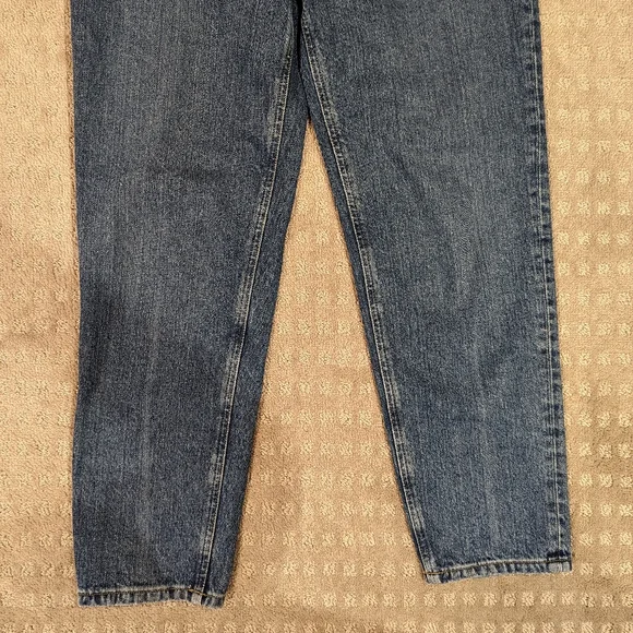 ASOS High Waisted Mom Jeans Size 30" Waist Medium Wash - Picture 5 of 10